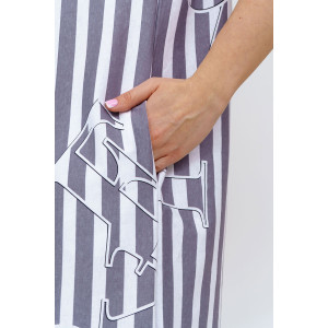 Платье женское 947 кулирка (последний размер) серый 46 Платье женское 947 кулирка (последний размер) серый 46