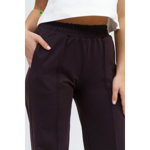 Брюки женские 889 футер с лайкрой (последний размер) шоколад 48,52,54 Брюки женские 889 футер с лайкрой (последний размер) шоколад 48,52,54