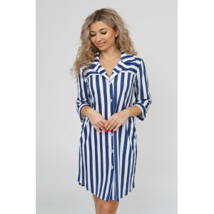 Халат женский 433 кулирка (последний размер) полоса 52,54 Халат женский 433 кулирка (последний размер) полоса 52,54