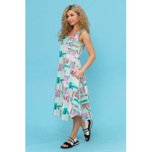 Сарафан женский 751 кулирка (последний размер) ментол 46,54 Сарафан женский 751 кулирка (последний размер) ментол 46,54