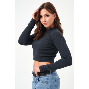 Водолазка женская №52719 кашкорсе (р-ры: 42-48) серый