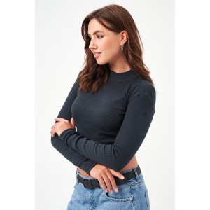 Водолазка женская №52719 кашкорсе (р-ры: 42-48) серый