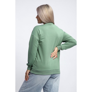 Толстовка женская №80047 футер 2-х нитка (р-ры: 44-62) фисташка Толстовка женская №80047 футер 2-х нитка (р-ры: 44-62) фисташка