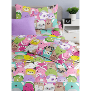 Детское постельное белье бязь "Сквишки" Детское постельное белье бязь "Сквишки"
