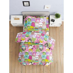 Детское постельное белье бязь "Сквишки" Детское постельное белье бязь "Сквишки"