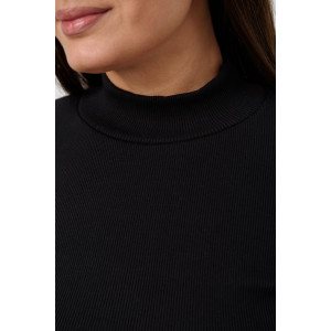 Водолазка женская №52713 кашкорсе (р-ры: 42-56) черный