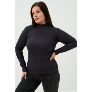 Водолазка женская №52713 кашкорсе (р-ры: 42-56) графит