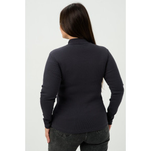 Водолазка женская №52713 кашкорсе (р-ры: 42-56) графит