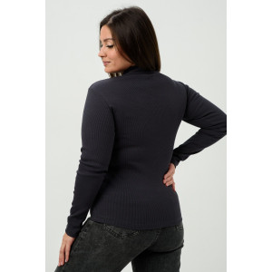 Водолазка женская №52713 кашкорсе (р-ры: 42-56) графит