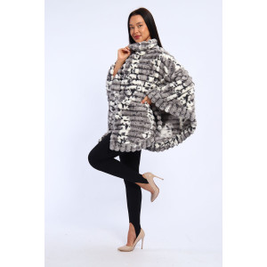 Манто женское Т1315.6 велсофт (р-ры: 48-64) Манто женское Т1315.6 велсофт (р-ры: 48-64)