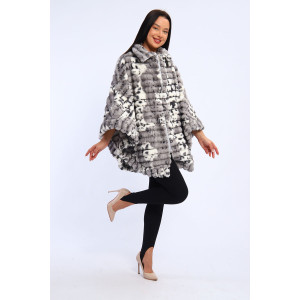 Манто женское Т1315.6 велсофт (р-ры: 48-64) Манто женское Т1315.6 велсофт (р-ры: 48-64)