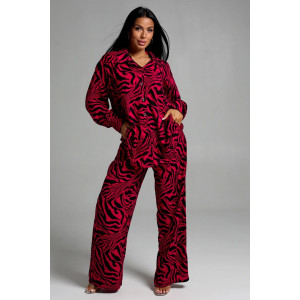 Костюм двойка женский "Рошель" штапель (последний размер) зебра фуксия 46-48,54-56,58-60 Костюм двойка женский "Рошель" штапель (последний размер) зебра фуксия 46-48,54-56,58-60