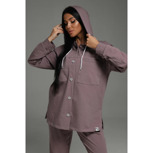 Костюм двойка женский "Престиж" футер 2-х нитка с лайкрой (последний размер) лиловый 54 Костюм двойка женский "Престиж" футер 2-х нитка с лайкрой (последний размер) лиловый 54