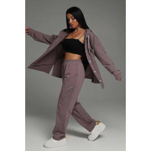 Костюм двойка женский "Престиж" футер 2-х нитка с лайкрой (последний размер) лиловый 54 Костюм двойка женский "Престиж" футер 2-х нитка с лайкрой (последний размер) лиловый 54