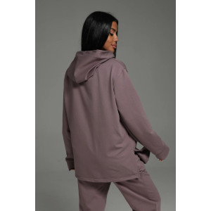 Костюм двойка женский "Престиж" футер 2-х нитка с лайкрой (последний размер) лиловый 54 Костюм двойка женский "Престиж" футер 2-х нитка с лайкрой (последний размер) лиловый 54