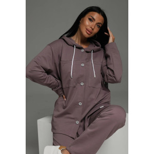 Костюм двойка женский "Престиж" футер 2-х нитка с лайкрой (последний размер) лиловый 54 Костюм двойка женский "Престиж" футер 2-х нитка с лайкрой (последний размер) лиловый 54