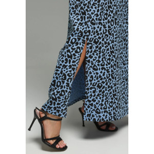 Платье женское "Новелла" кулирка (последний размер) голубой 56-58