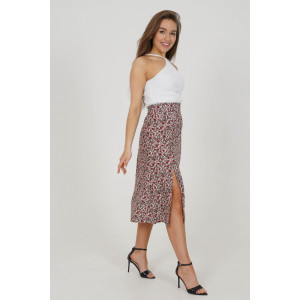 Юбка женская "Хельга" штапель (последний размер) цветы белый 46,50 Юбка женская "Хельга" штапель (последний размер) цветы белый 46,50