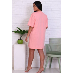 Туника женская Т-49 кулирка (последний размер) персиковый 56 Туника женская Т-49 кулирка (последний размер) персиковый 56