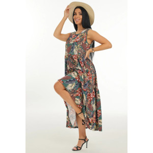 Сарафан женский "Нежность" кулирка (последний размер) изумруд 50,58 Сарафан женский "Нежность" кулирка (последний размер) изумруд 50,58