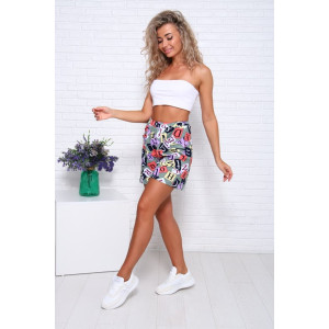 Шорты женские "Лора буквы" кулирка (последний размер) 50,52,54 Шорты женские "Лора буквы" кулирка (последний размер) 50,52,54