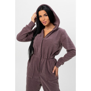 Комбинезон женский "Комбинезон-2" флис (последний размер) капучино 52 Комбинезон женский "Комбинезон-2" флис (последний размер) капучино 52