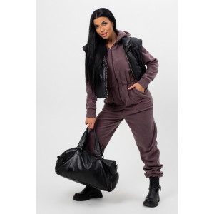 Комбинезон женский "Комбинезон-2" флис (последний размер) капучино 52 Комбинезон женский "Комбинезон-2" флис (последний размер) капучино 52