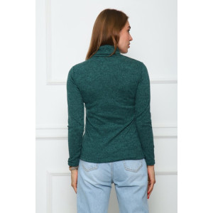 Водолазка женская "В4-2-З" ангора кашемир (последний размер) зеленый 46