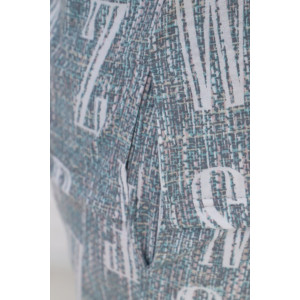 Костюм двойка женский "Джина буквы" кулирка (последний размер) 66,70