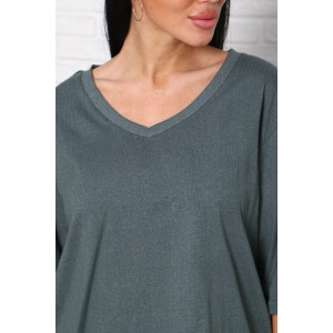 Костюм двойка женский "Джина-2" кулирка (последний размер) листья хаки 58 Костюм двойка женский "Джина-2" кулирка (последний размер) листья хаки 58