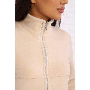 Костюм двойка женский КД-445 флис (последний размер) светло-бежевый 56,60 Костюм двойка женский КД-445 флис (последний размер) светло-бежевый 56,60