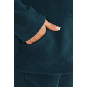 Костюм двойка женский КД-445 флис (последний размер) темно-зеленый 46,60 Костюм двойка женский КД-445 флис (последний размер) темно-зеленый 46,60