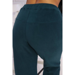 Костюм двойка женский КД-445 флис (последний размер) темно-зеленый 46,60 Костюм двойка женский КД-445 флис (последний размер) темно-зеленый 46,60