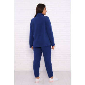 Костюм двойка женский КД-445 флис (последний размер) индиго 46,48,54 Костюм двойка женский КД-445 флис (последний размер) индиго 46,48,54