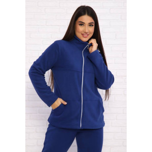 Костюм двойка женский КД-445 флис (последний размер) индиго 46,48,54 Костюм двойка женский КД-445 флис (последний размер) индиго 46,48,54