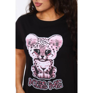 Костюм двойка женский КД-427 кулирка (последний размер) черный-розовый 54 Костюм двойка женский КД-427 кулирка (последний размер) черный-розовый 54