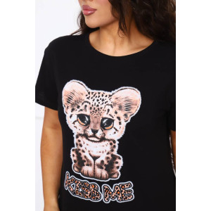 Костюм двойка женский КД-427 кулирка (последний размер) черный-персиковый 46,50 Костюм двойка женский КД-427 кулирка (последний размер) черный-персиковый 46,50