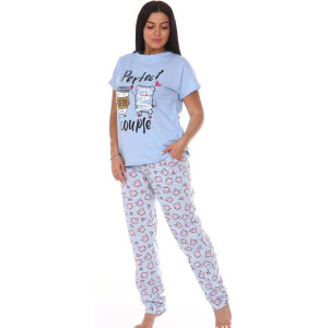 Костюм двойка женский КД-427 кулирка (последний размер) голубой туман 56 Костюм двойка женский КД-427 кулирка (последний размер) голубой туман 56