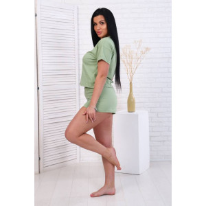 Костюм двойка женский КД-428 кулирка (последний размер) оливковый 50 Костюм двойка женский КД-428 кулирка (последний размер) оливковый 50