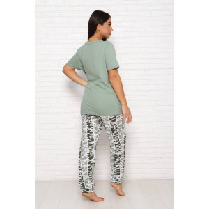 Костюм двойка женский КД-244 кулирка (последний размер) оливковый 52,62 Костюм двойка женский КД-244 кулирка (последний размер) оливковый 52,62