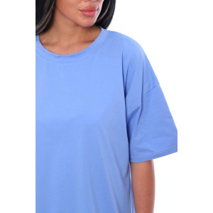 Костюм двойка женский КД-443 кулирка (последний размер) голубой 48 Костюм двойка женский КД-443 кулирка (последний размер) голубой 48