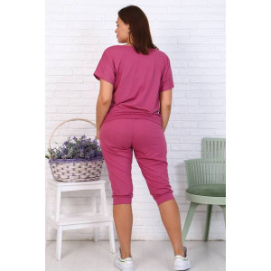 Костюм двойка женский КД-233 кулирка (последний размер) лиловый 46 Костюм двойка женский КД-233 кулирка (последний размер) лиловый 46