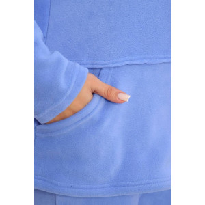 Костюм двойка женский КД-445 флис (последний размер) голубой 46,56 Костюм двойка женский КД-445 флис (последний размер) голубой 46,56