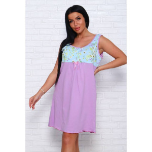 Пеньюар двойка женский ПС-1.18 кулирка (последний размер) сиреневый-голубой 52,54,58,60 Пеньюар двойка женский ПС-1.18 кулирка (последний размер) сиреневый-голубой 52,54,58,60