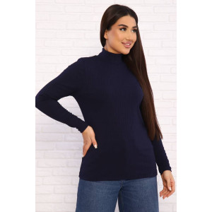 Водолазка женская Ф-710 лапша (последний размер) темно-синий 48 Водолазка женская Ф-710 лапша (последний размер) темно-синий 48