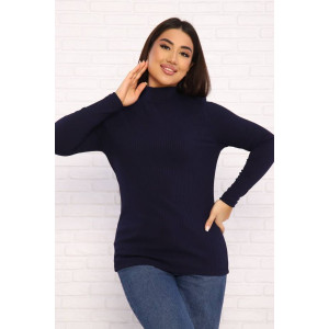 Водолазка женская Ф-710 лапша (последний размер) темно-синий 48 Водолазка женская Ф-710 лапша (последний размер) темно-синий 48