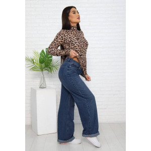 Водолазка женская Ф-710 вискоза (последний размер) кофейный 48,54