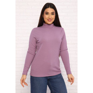 Водолазка женская Ф-710 лапша (последний размер) сиреневый 50