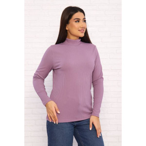 Водолазка женская Ф-710 лапша (последний размер) сиреневый 50