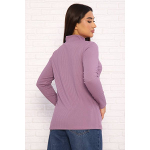 Водолазка женская Ф-710 лапша (последний размер) сиреневый 50